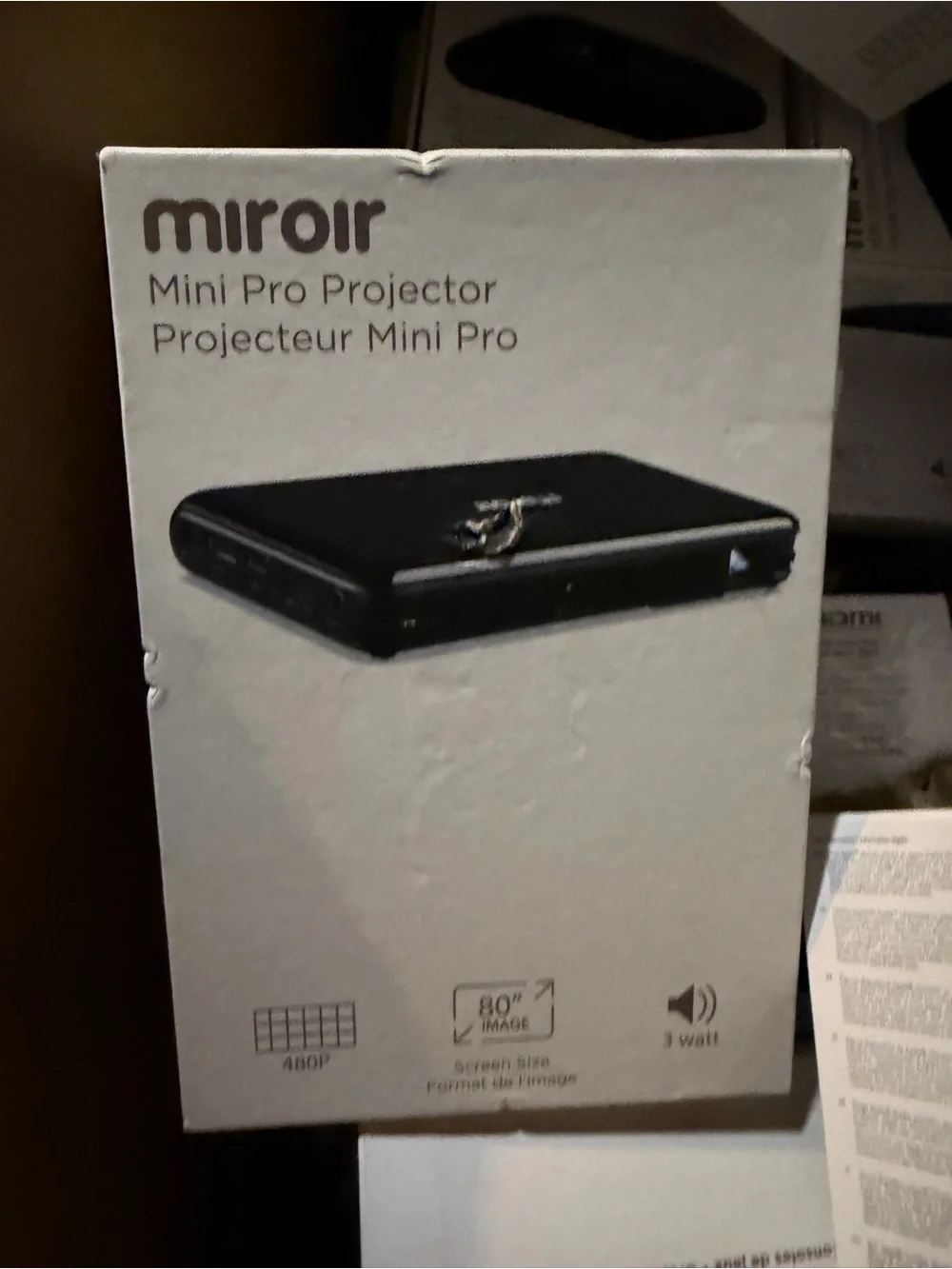 Just one Wireless Projector - Black